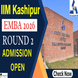 IIM Kashipur Executive MBA Round 2 Admission 2026 Begins; Apply Till January 9